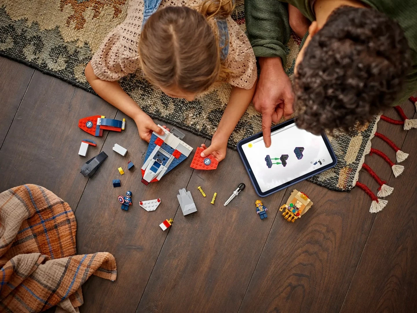 Set LEGO Marvel »Captain America proti Thanosu« 76319, 107 kosov