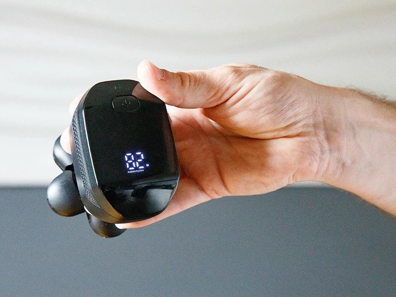 Električna naprava za britje MasterSmooth Lafe, 600 mAh, IPX6, črna