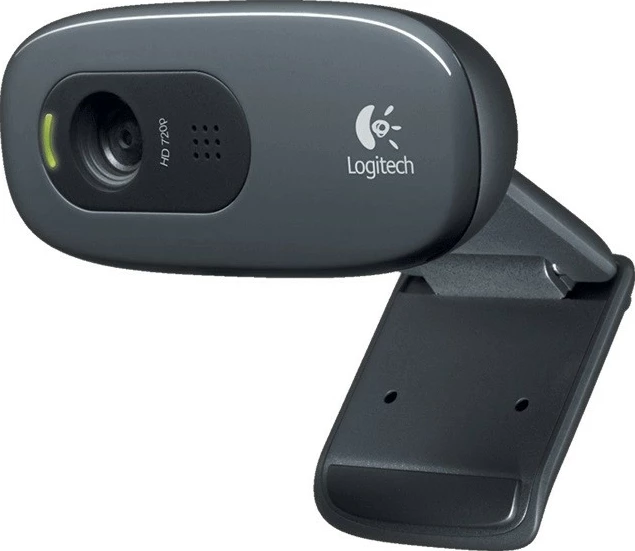 Spletna kamera Logitech C270, HD 720p, USB, črna
