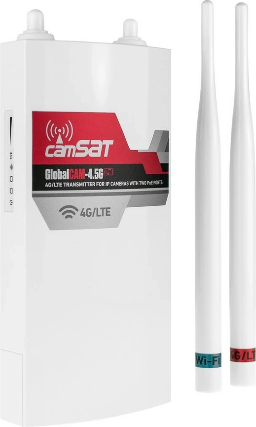 Zunanji usmerjevalnik GlobalCAM-4.5G CAMSAT, 2 × PoE