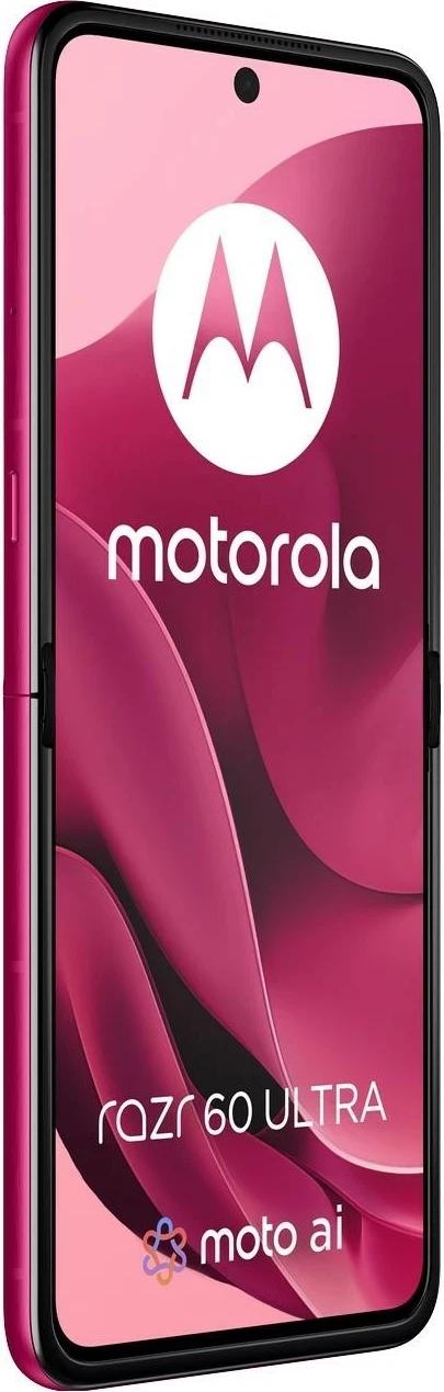 Pametni telefon z zložljivim zaslonom Motorola razr 60 Ultra 16/512GB, Cabaret rožnat