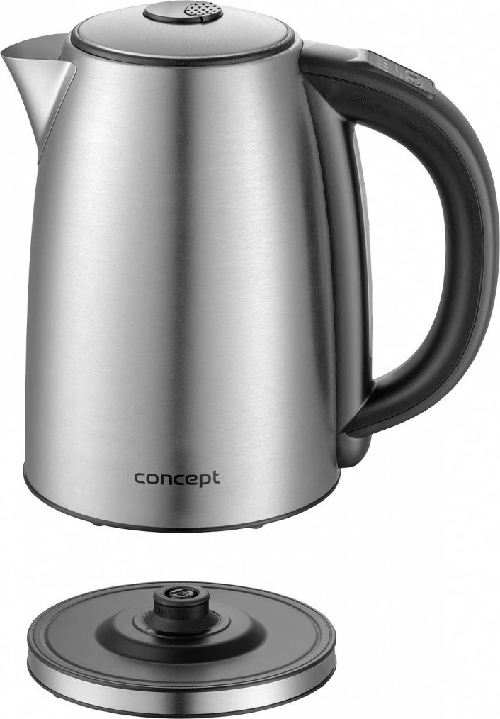 Električni ibrik Concept RK3350, 1,7 L, srebrn