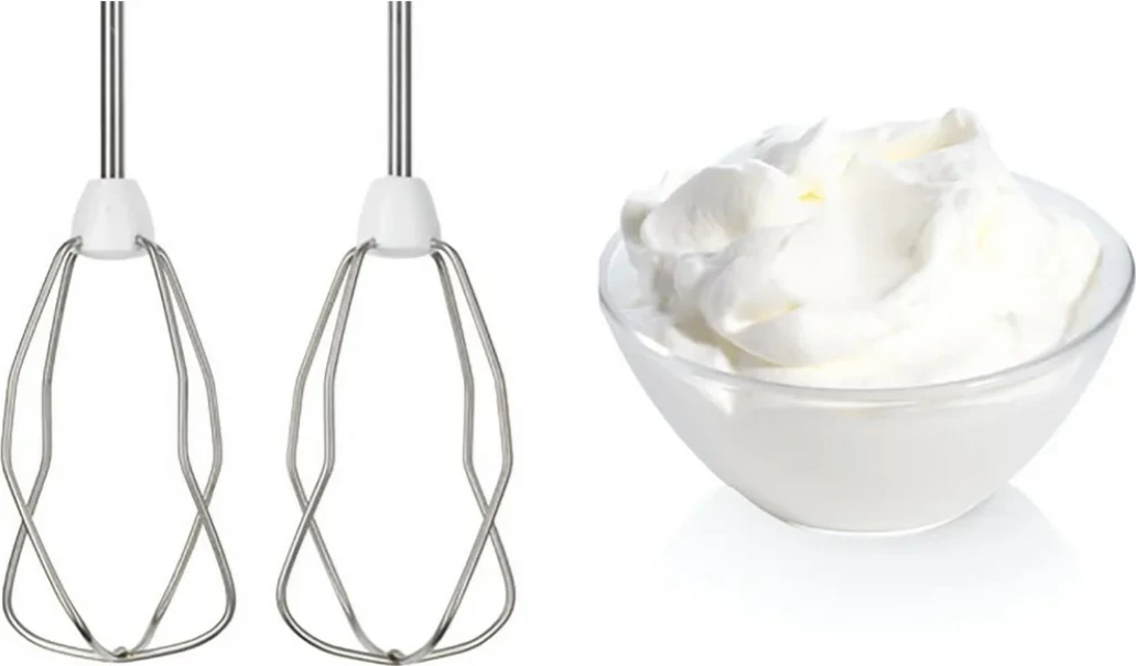 Ročni mešalnik, 375 W, bel s posodo Bosch MQWPL2000