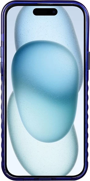 Ovitek z motivom in logotipom Audi IML, MagSafe za iPhone 15 Plus / 14 Plus, modra