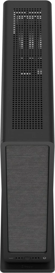 Kompaktna ohišje Fractal Design Ridge Black, Mini ITX, Tower Slim, 4x 2.5" pogon, črno