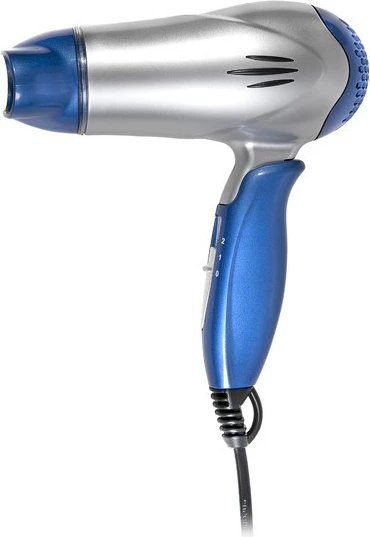 Sušilnik za lase Lafe SWS-001.1, 1200 W, 3 hitrosti, zložljiv ročaj, s koncentratorskim nastavkom, modro/srebrn