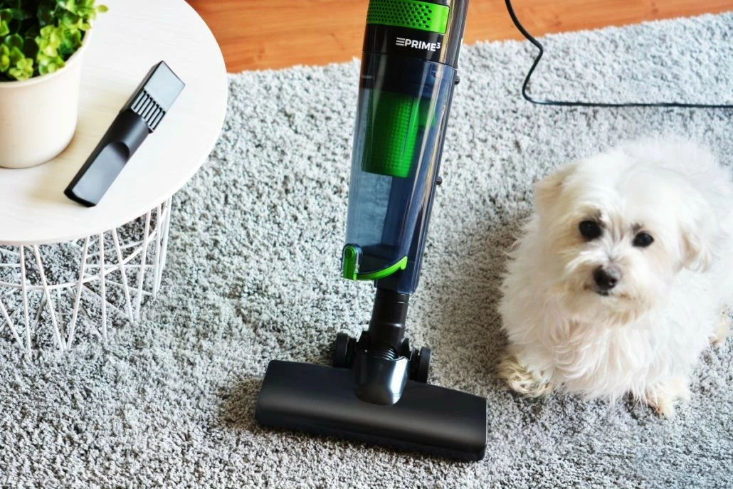 Sesalnik brez vrečke, 1,5 L, HEPA, črn/zelen PRIME3 SVC11