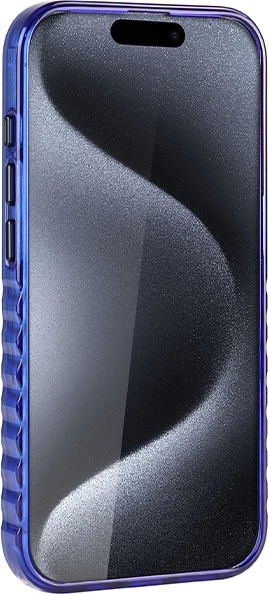 Ovitek za telefon MagSafe za iPhone 15 Pro Max, moder, Audi IML