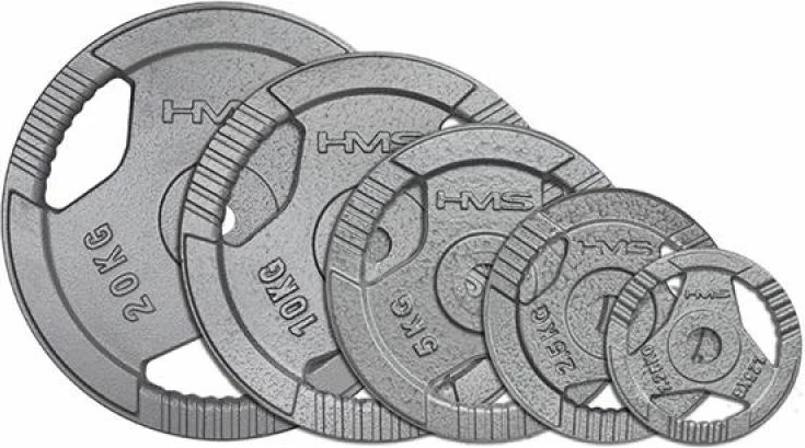 Pesha za vadbo Hammertone 5 kg HMS THM05, črna