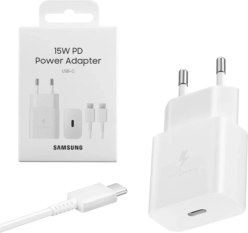 Hitri polnilec 25W, Samsung EP-T2510XWE, bel