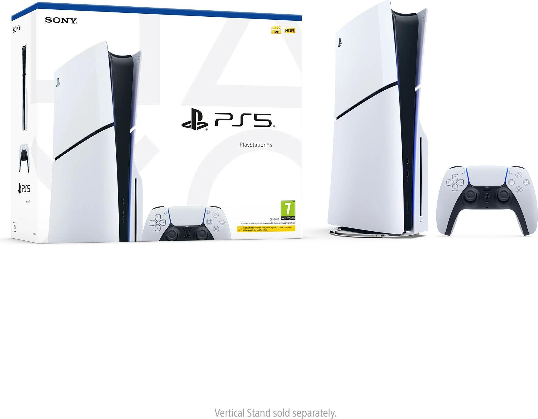 Konzola Sony PlayStation 5 Slim, 1TB, črno in belo