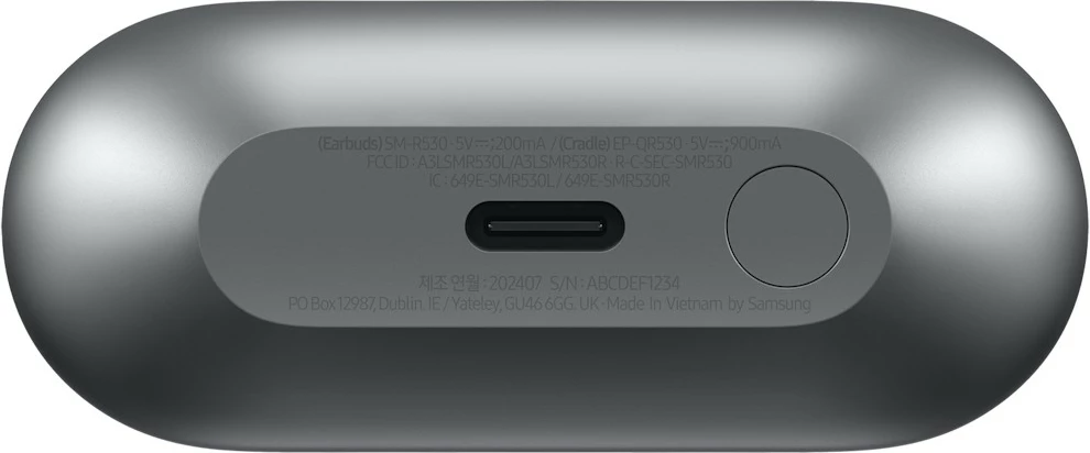 Slušalke Galaxy Buds3 Samsung, True Wireless Stereo, srebrne