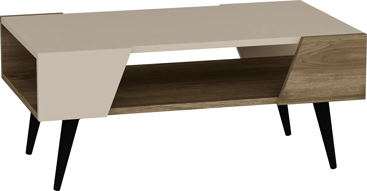 Kavna mizica Clark, Hanah Home, rjava in bež