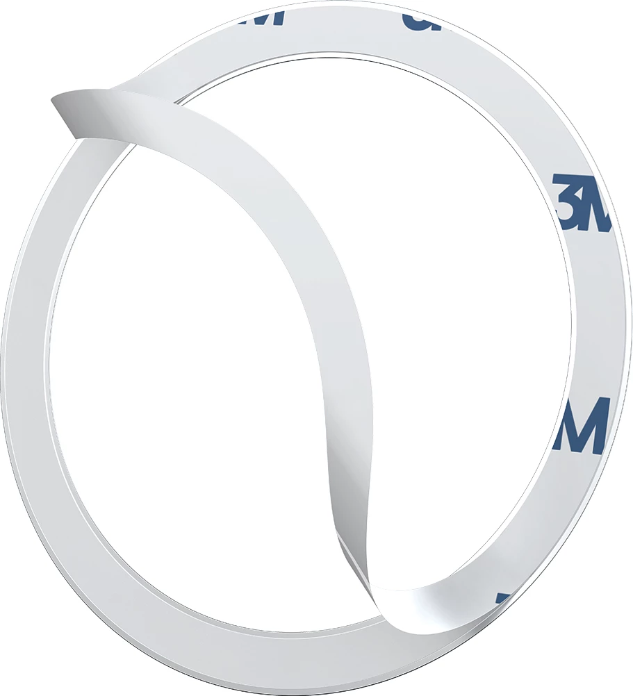 Magnetni obroč za MagSafe, 2 kosa, Baseus Halo Series, srebrn