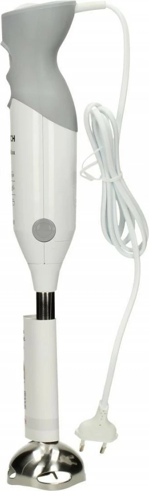 Rokni mešalnik, 600 W, siv/bel Bosch MSM 66110, s merilno posodo