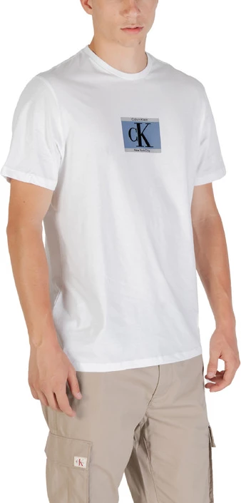 Majica za moške Calvin Klein, bela
