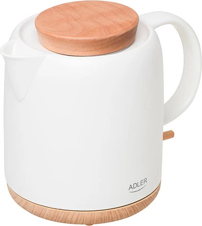Električni čajnik, Adler AD 1304, 1,0 L, 1200 W, ecru