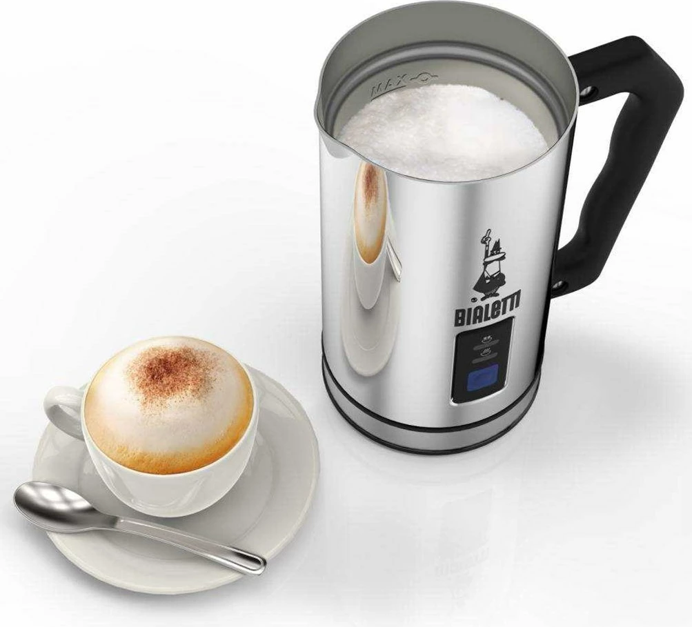 Penačnik za mleko Bialetti MK01, avtomatski, iz nerjavnega jekla