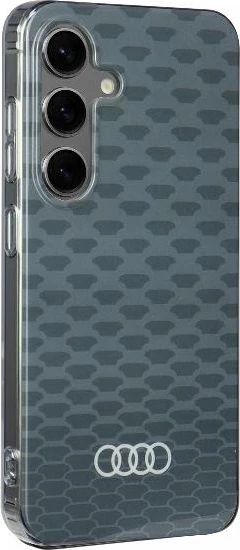 Ovitek za telefon z vzorcem šivov Audi IML, MagSafe, za Samsung Galaxy S24, siv