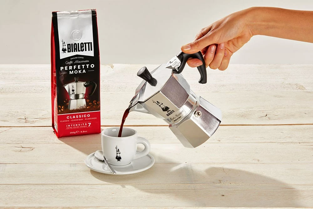 Mleta kava z okusom čokolade Bialetti Perfetto Moka, 250 g