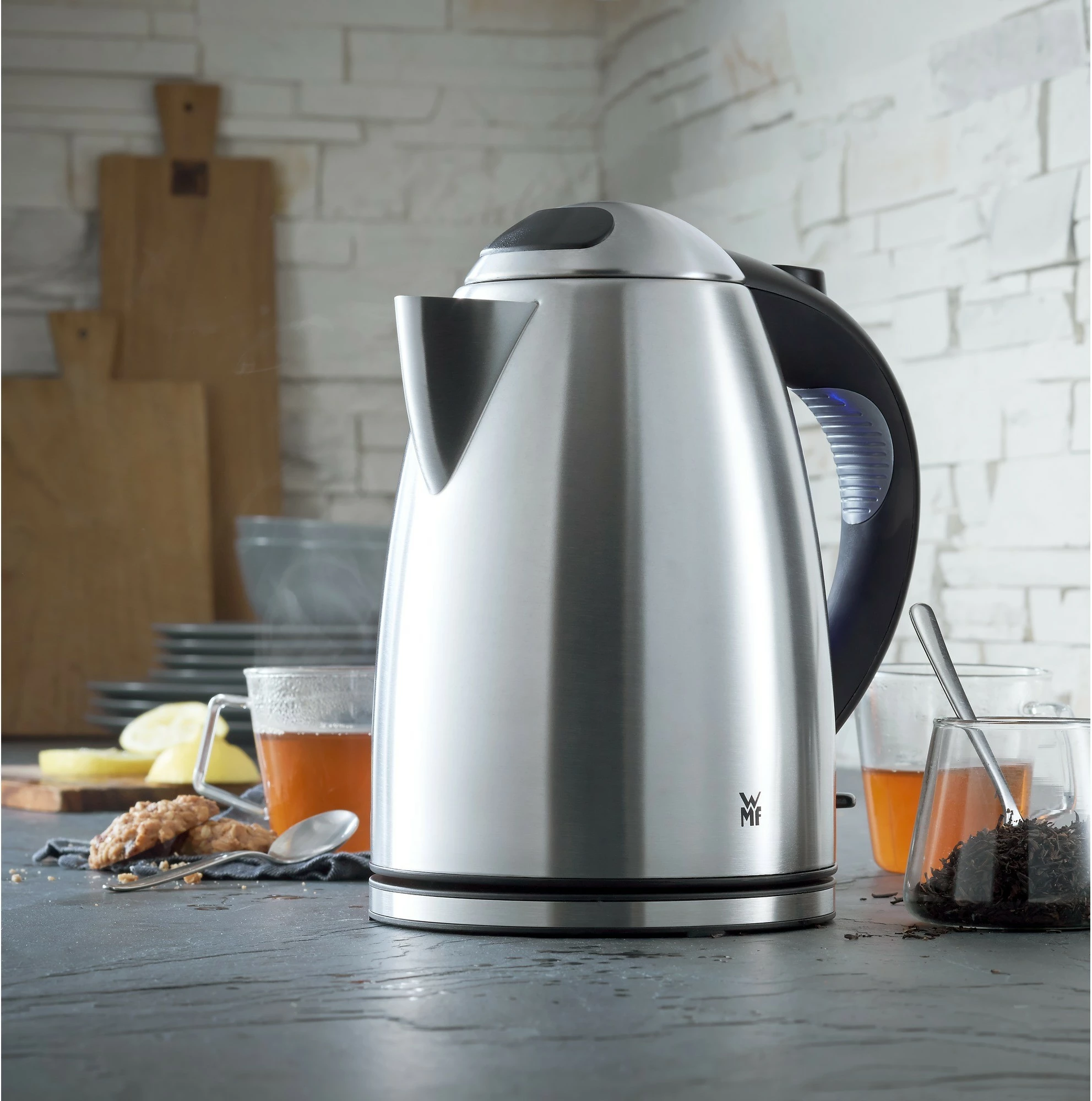 Električni grelnik vode WMF STELIO 1,7 L, 2400 W, srebrn