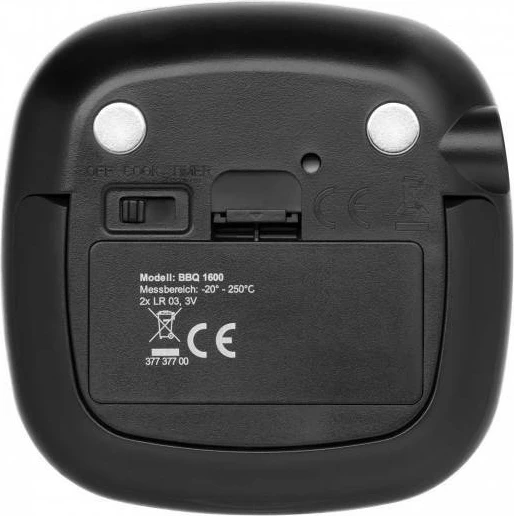 Digitalni žar termometer WMF 608196030, s sondo, črn