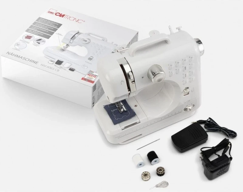 Šivalni stroj Clatronic NM 3795, bel