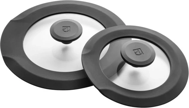 Kapak za ponev Electrolux E9HOSM, okrogel, prozoren, 2 kosa