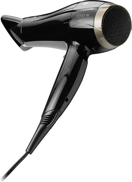 Sušilnik za lase Lafe SWJ-002, 2200 W, črn, z koncentratorjem in difuzorjem