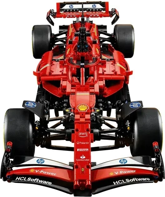 Podroben model Ferrari SF-24 LEGO Technic, 42207, rdeč
