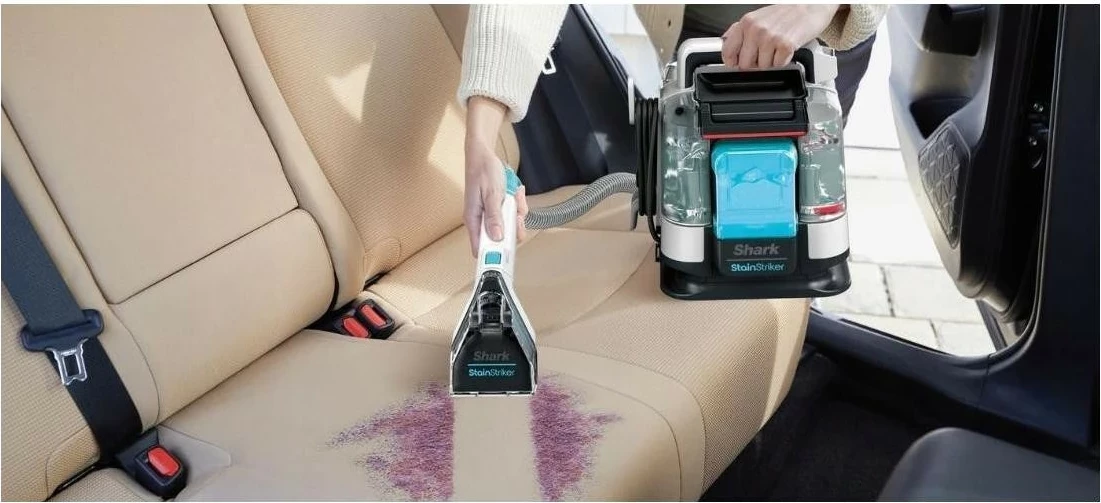 Pometno-vlažilni čistilec, Shark PX200EUT, bel