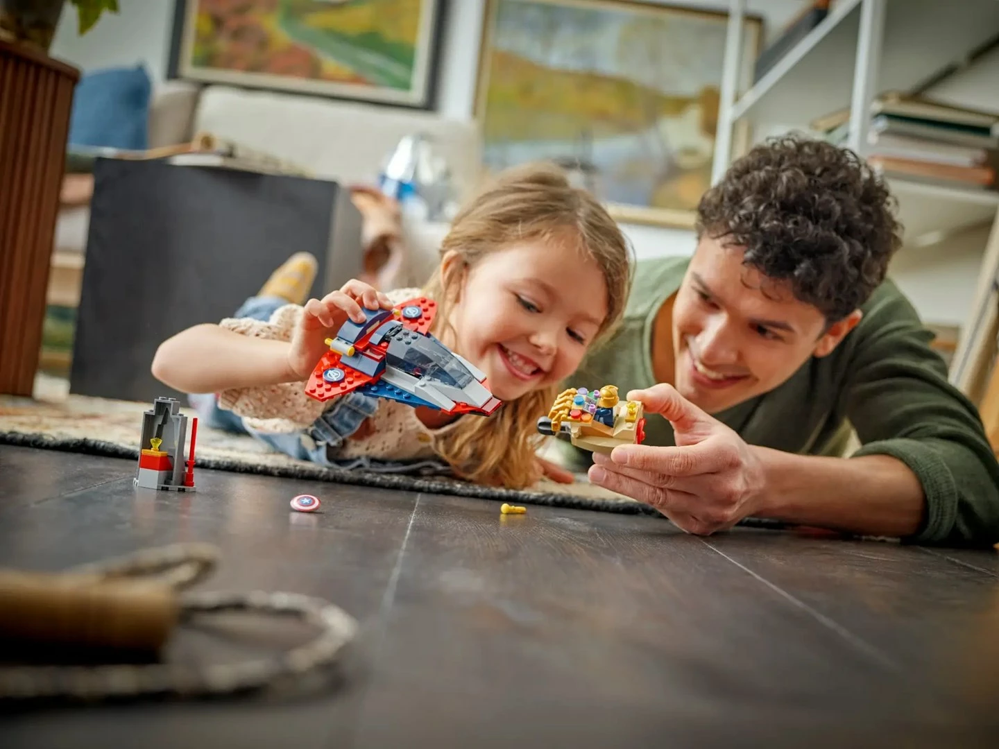 Set LEGO Marvel »Captain America proti Thanosu« 76319, 107 kosov