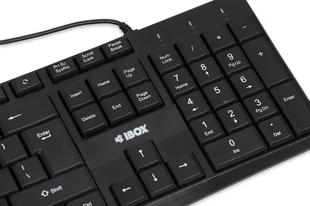 Tastatura IBOX Eris USB, črna