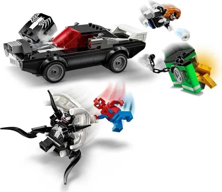 Avtomobil Muscle Spider-Man proti Venom, LEGO Marvel 76309