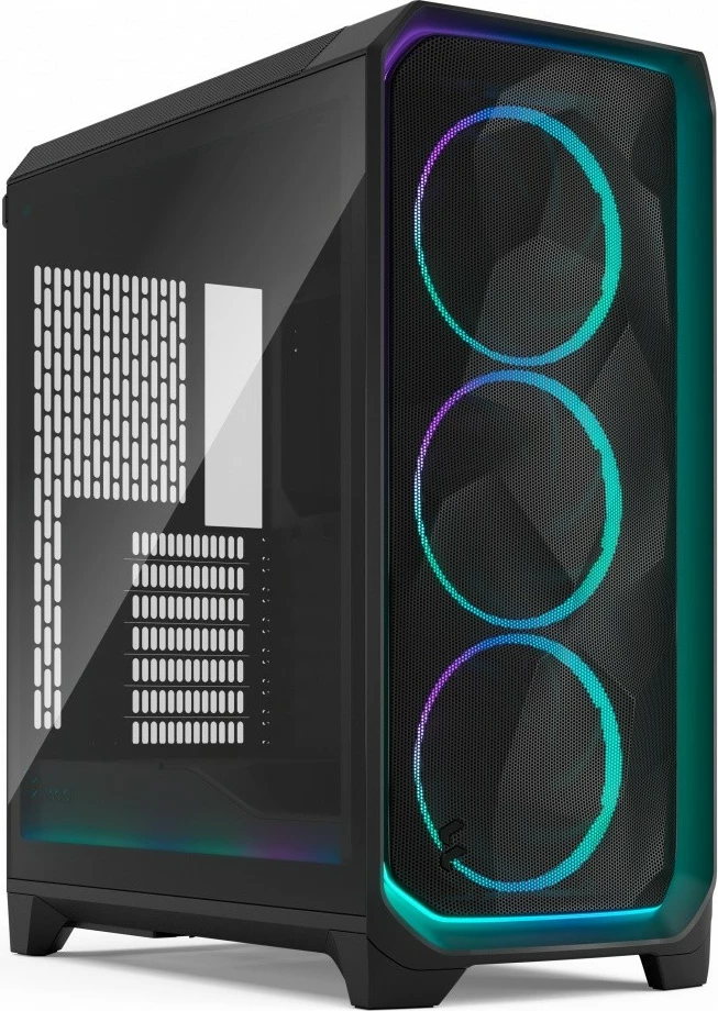 Računalniško ohišje Meshify 3 Ambience Pro RGB, Fractal Design, ATX, kaljeno steklo, črno