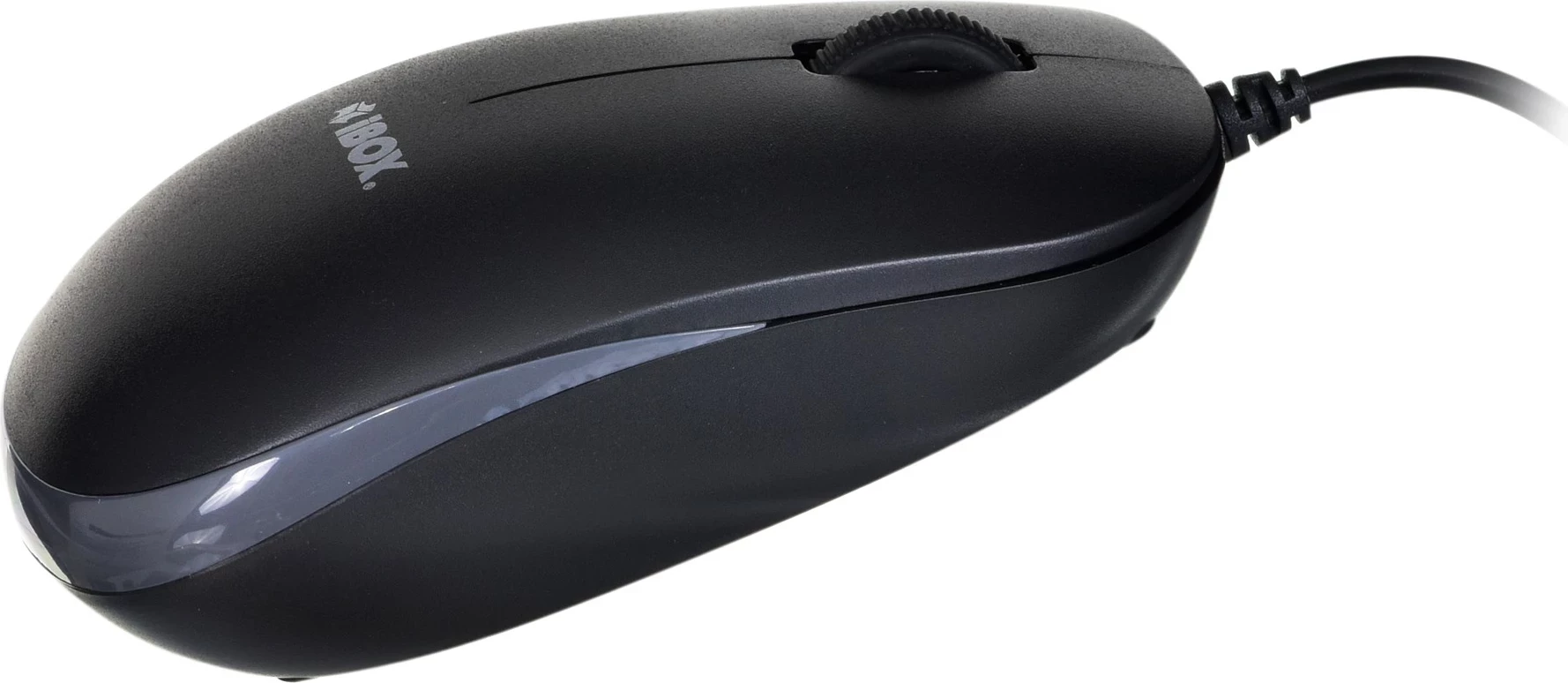 Tastatura in miška IBOX IKMS606, USB, QWERTY, angleška, črna