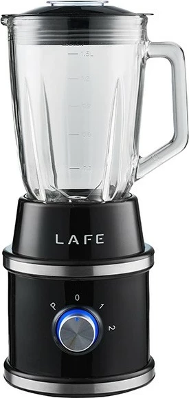 Močan blender 1,5 L, 1300 W, titanove rezila, črno-srebrn Lafe TitaniumPower
