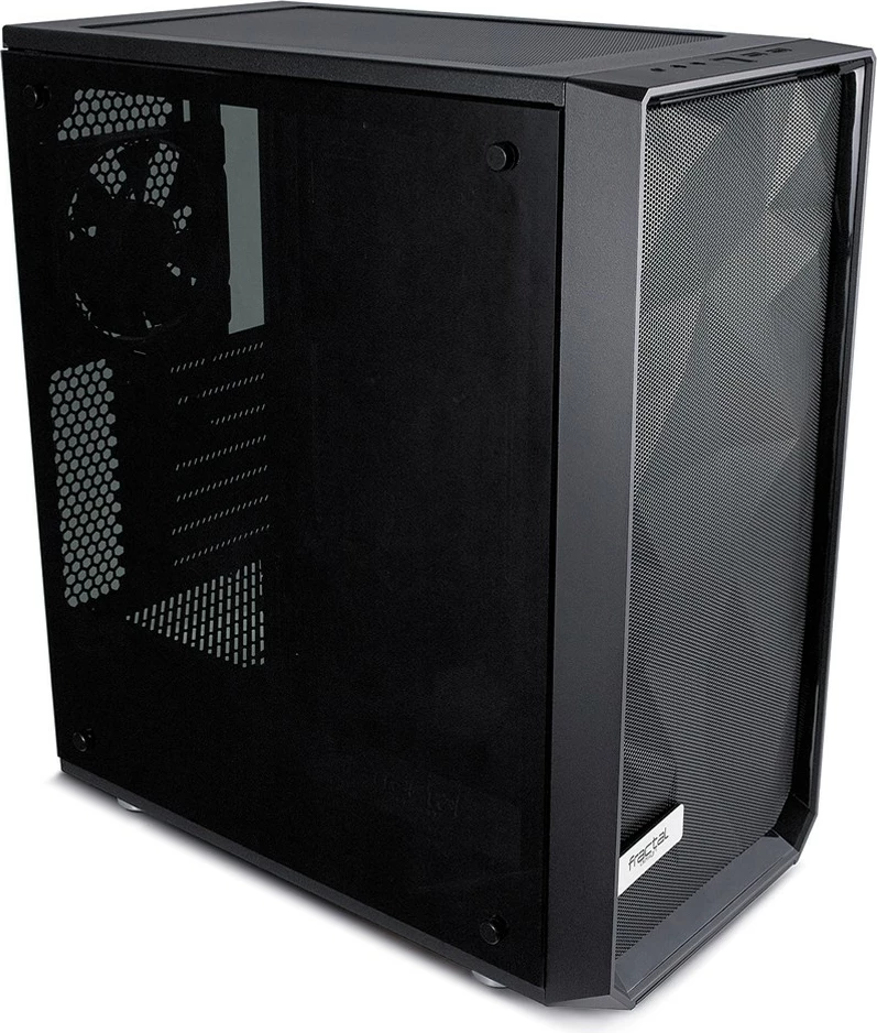Računalniško ohišje Fractal Design Meshify C Blackout, Midi Tower, ATX/ITX/mATX, kaljeno steklo, črno