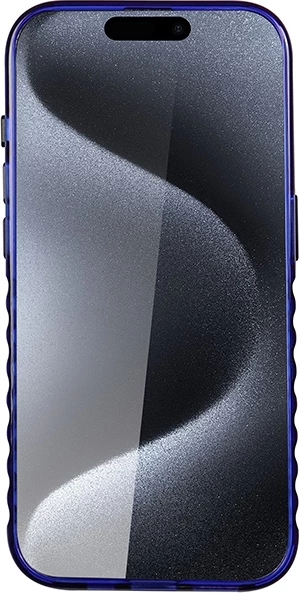 Ovitek za telefon MagSafe za iPhone 15 Pro Max, moder, Audi IML