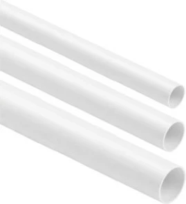 Cev za električne inštalacije, trda in gladka, bela Rigid RL-28, 2 m (paket 25 kosov)