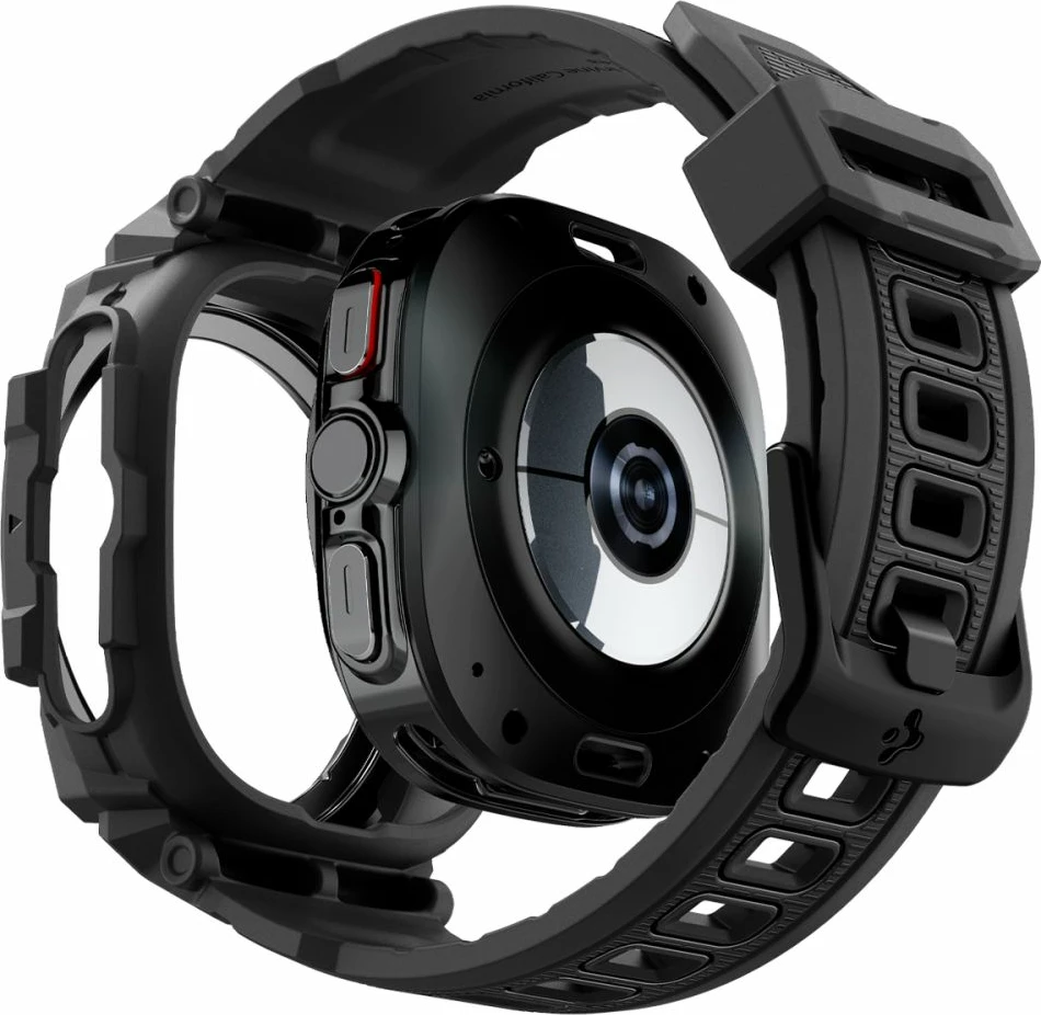 Ovitek Rugged Armor Pro Spigen za Samsung Galaxy Watch Ultra 47mm, črn