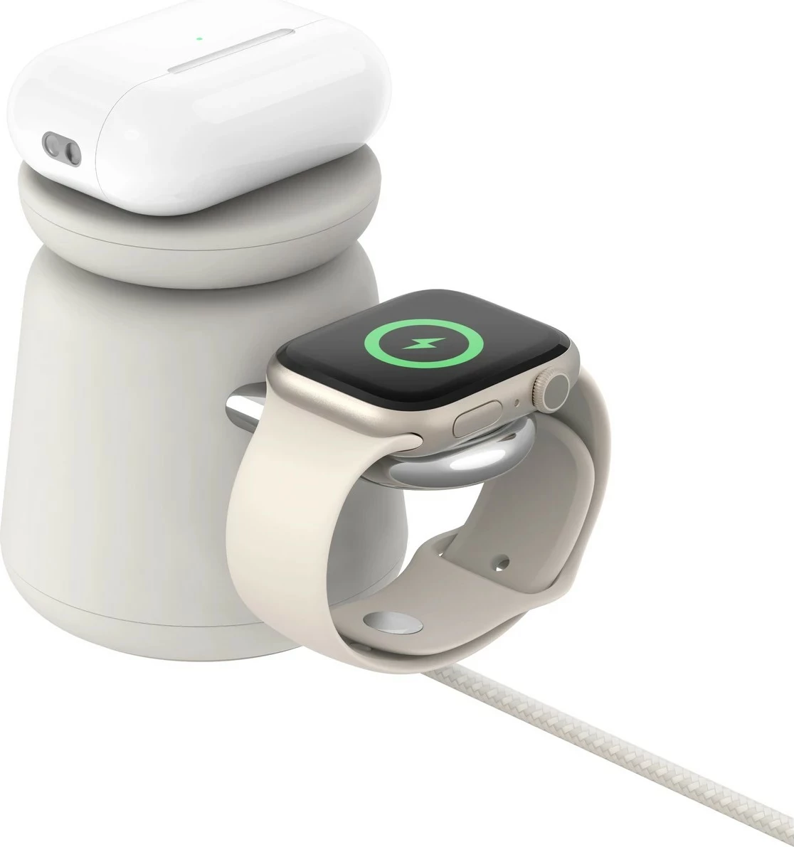 Brezžični polnilec, Belkin WIZ020vfH37, 1,5 m, peščen