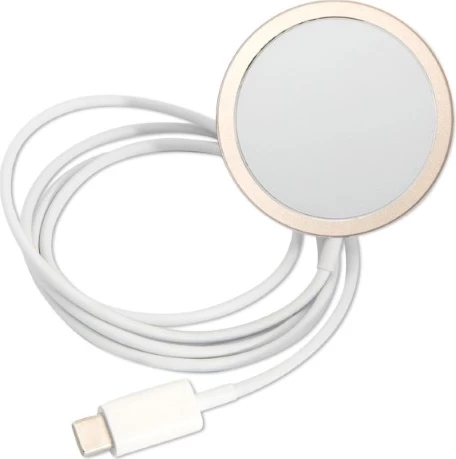 Ovitek za telefon in brezžični polnilec, Guess GUBPP14XH4EACSB, za iPhone 14 Pro Max 6,7", modra