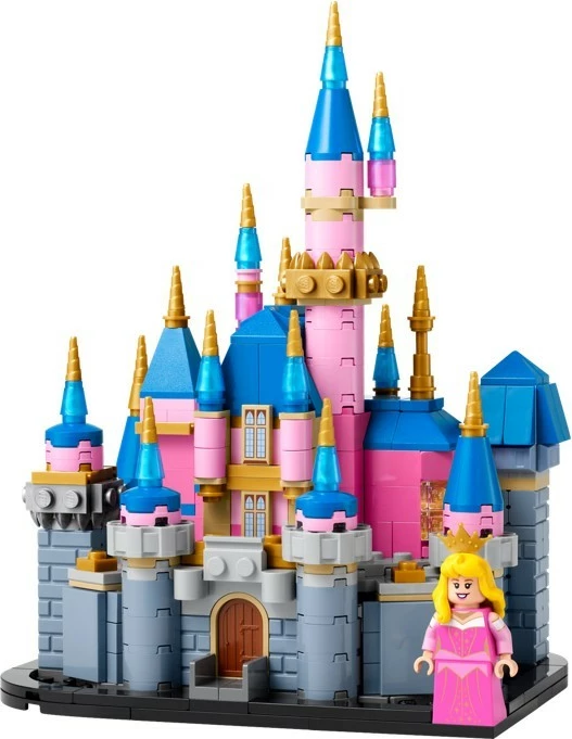 Mali grad "Little Sleeping Beauty Castle", LEGO Disney 40720, 528 kosov, roza/modra