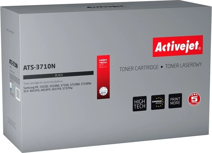 Zamenjalni toner Activejet ATS-3710N za Samsung, črn Zamenjalni toner Activejet ATS-3710N za Samsung, črn