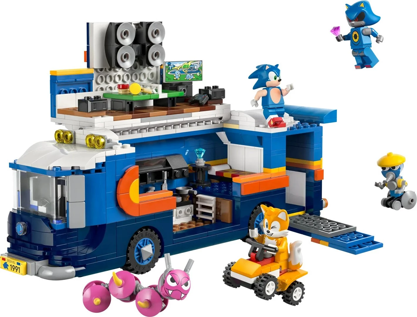 Set komandni tovornjak Team Sonic LEGO Sonic the Hedgehog 77006, 747 kosov