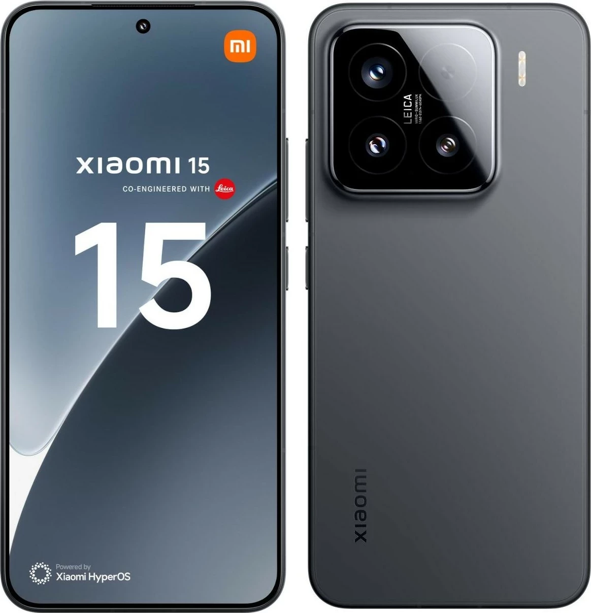 Pametni telefon Xiaomi 15, 6,36", 12+256GB, črn