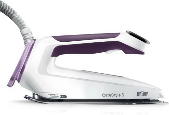 Likalnik na paro z rezervoarjem 2 L, 2400 W, vijolično/belo - Braun CareStyle 5 IS5247 VI