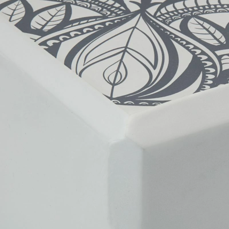 Joga blok GAIAM, siv