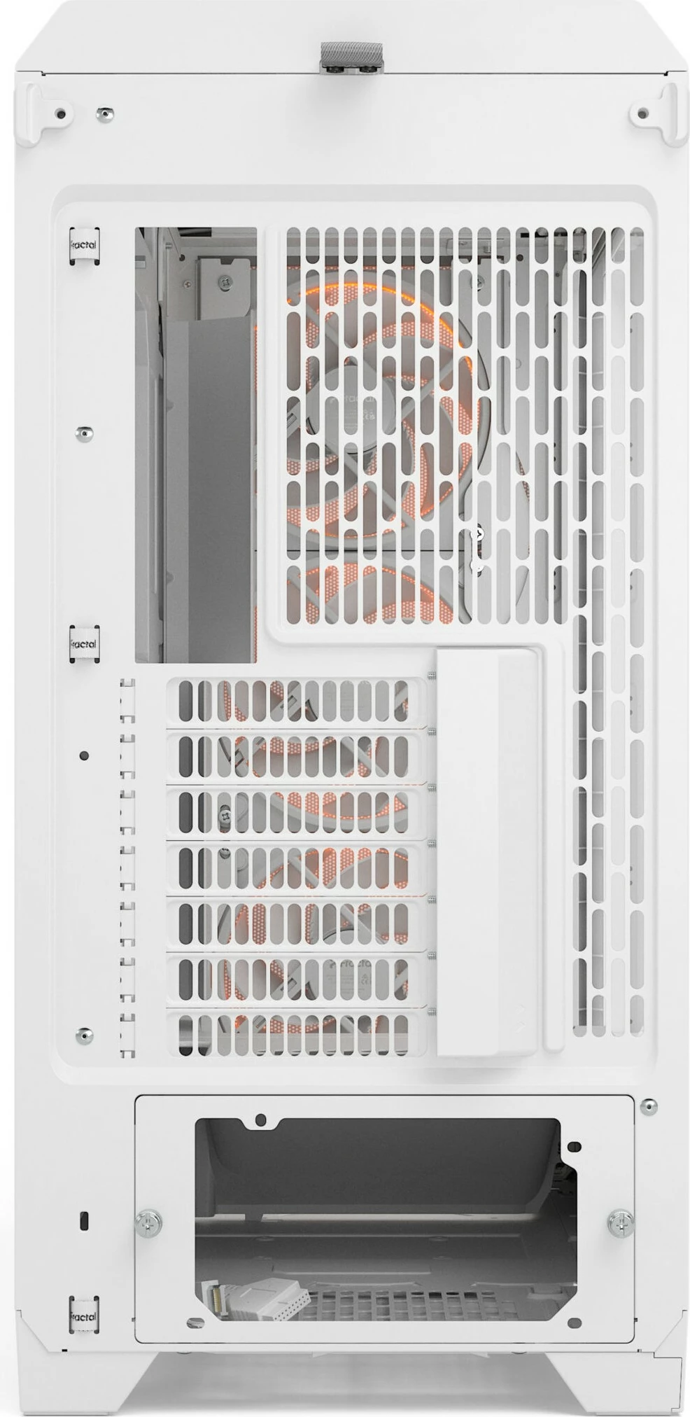 Računalniško ohišje midi tower, RGB, kaljeno steklo, belo - Fractal Design Meshify 3 XL
